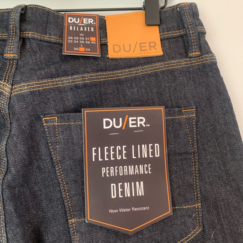 DUER Fireside Denim Slim in Heritage Rinse